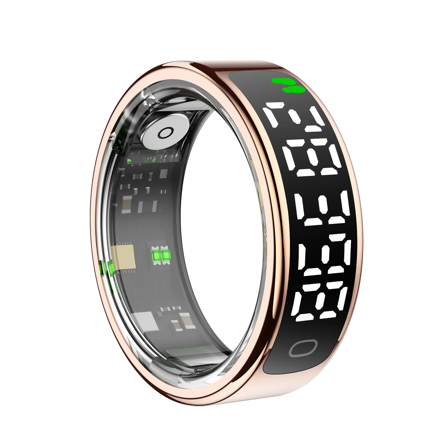 New Smart Ring 2025 Display Screen Gestures Control Video 5ATM Waterproof Remote Camera Blood Oxygen Monitor Multi Sports Mode