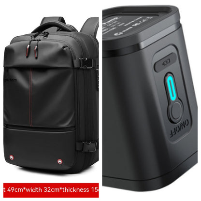 Travel Backpack Men'S Business Multifunction Computer Bag Vacuum Compression Large-Capacity Backpack