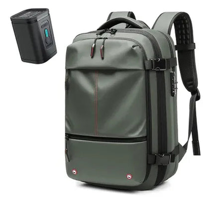Travel Backpack Men'S Business Multifunction Computer Bag Vacuum Compression Large-Capacity Backpack