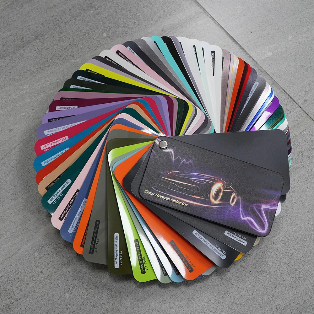 Factory Wholesale Auto Vinyl Body Wrap Sticker Rolls Red TPU Color PPF Paint protection Film Self Healing Anti Scratch Car Film