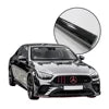 High Quality Chrome Black Car Mirror Chrome Wrap Foil Gray Holographic PVC Anti Scratch Color Changing Car Wrap Film