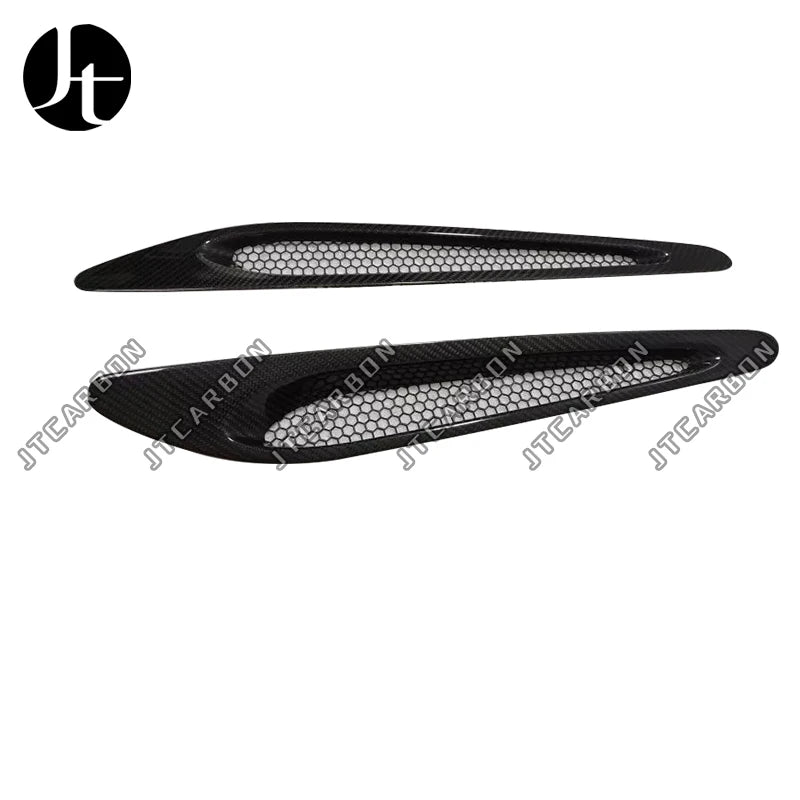 Replacement Style Carbon Fiber Front Hood Vents for McLaren 720S Coupe Spider Intake Covers Body Kit