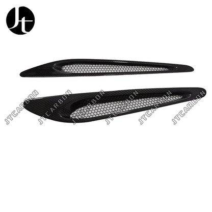 Replacement Style Carbon Fiber Front Hood Vents for McLaren 720S Coupe Spider Intake Covers Body Kit