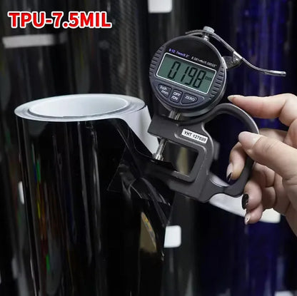 TPU Piano Black PPF Film Factory Car Wrap Film TPU Car Stickers Vehicle Color Changing Wrapping Film Self-healing TPU Car PPF