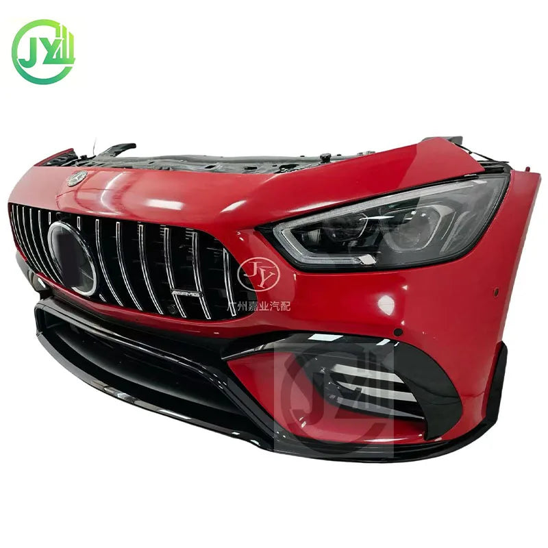 New High Quality for AMG GT 43290 ABS Car Kit Bolt-On Front/Rear Bumper Carbon Black