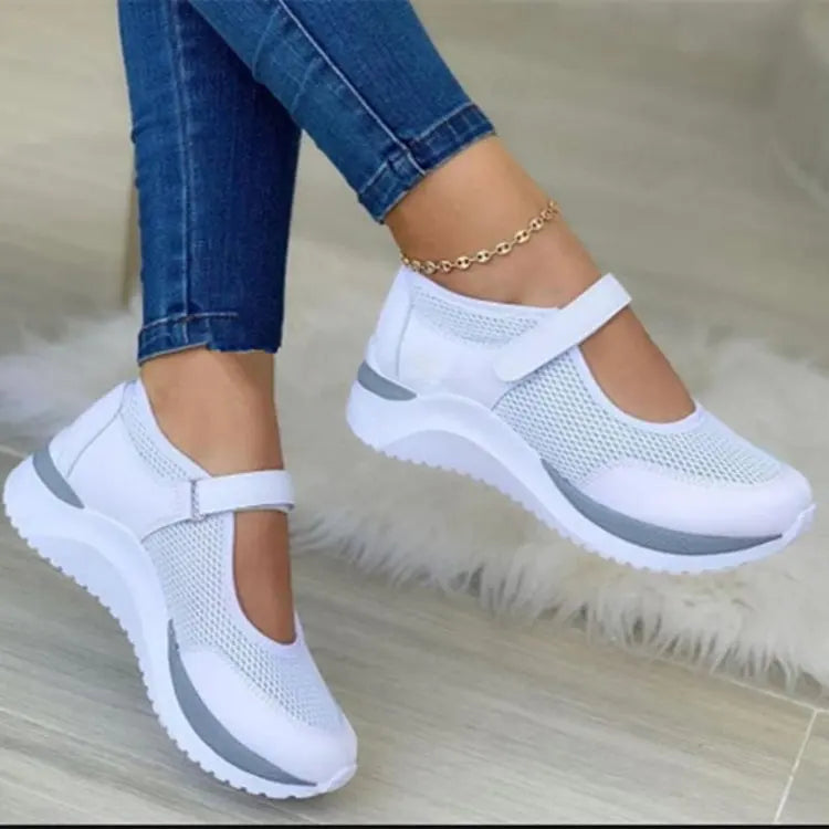 Sneakers Women Light Mesh Platform Hollow Out Sandals Shoes Tenis Feminino Breathable Sports Shoes Women  Zapatillas Mujer