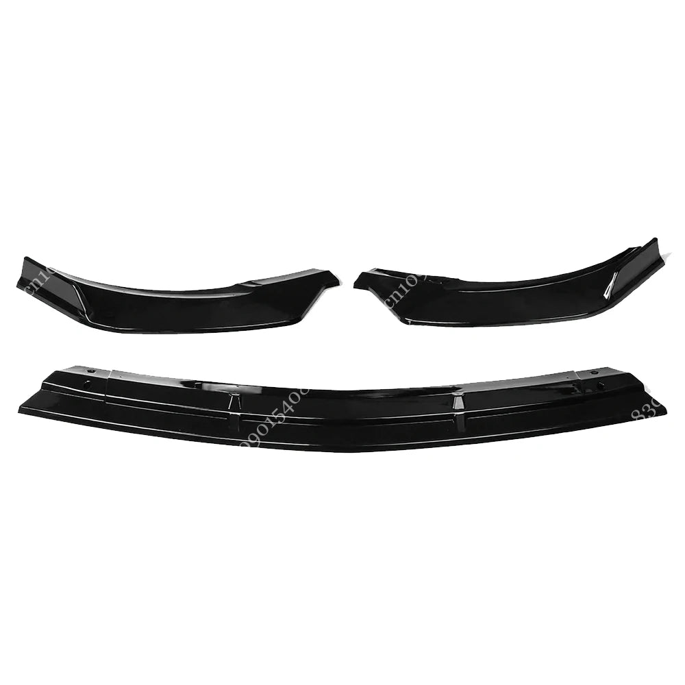 Front Bumper Splitter For Mercedes-Benz E Class W213 E260 E300 E43 AMG 4-Door 2017-2020 Pre-facelift Spoiler Diffuser Bodykits