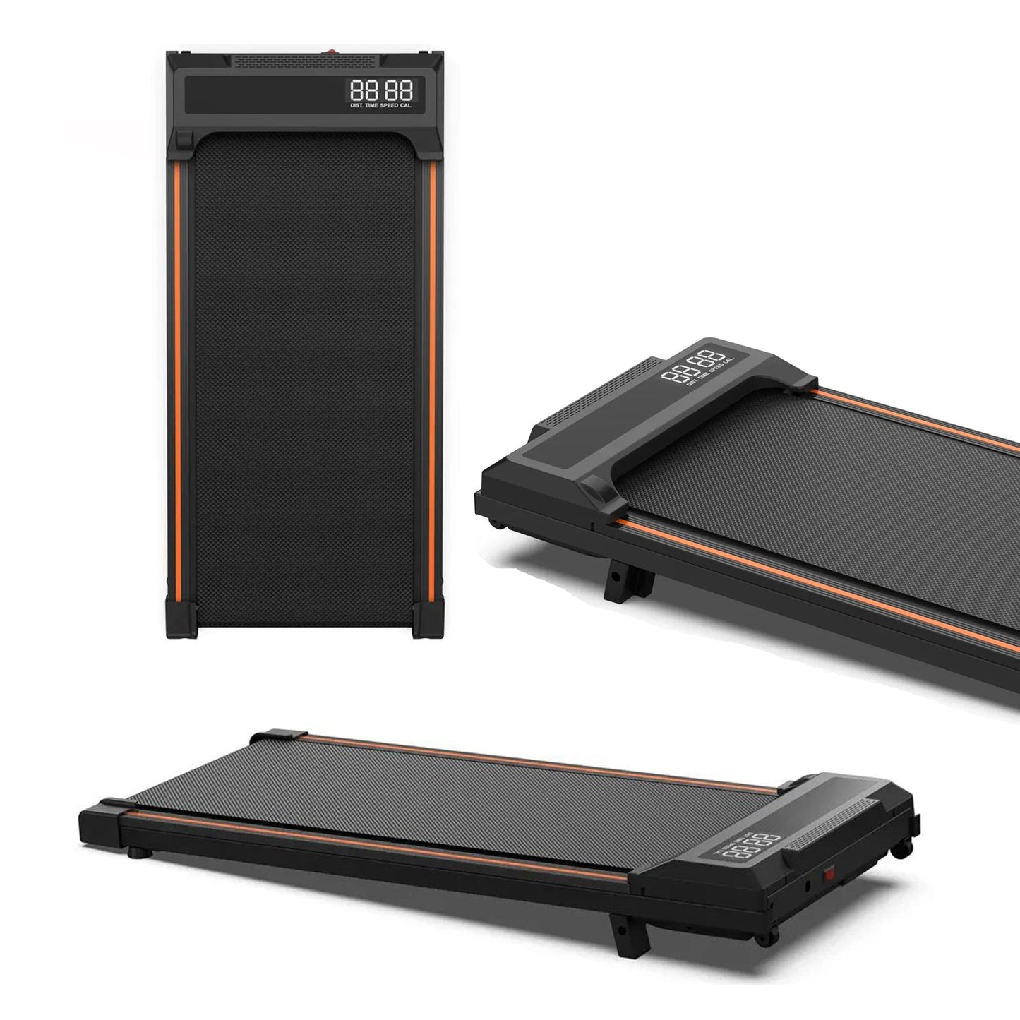 Durable 265lbs  Home Gym Use Walking Pad Treadmill Foldable Portable Underdesk Sofa Mini Fitness Machine Treadmill