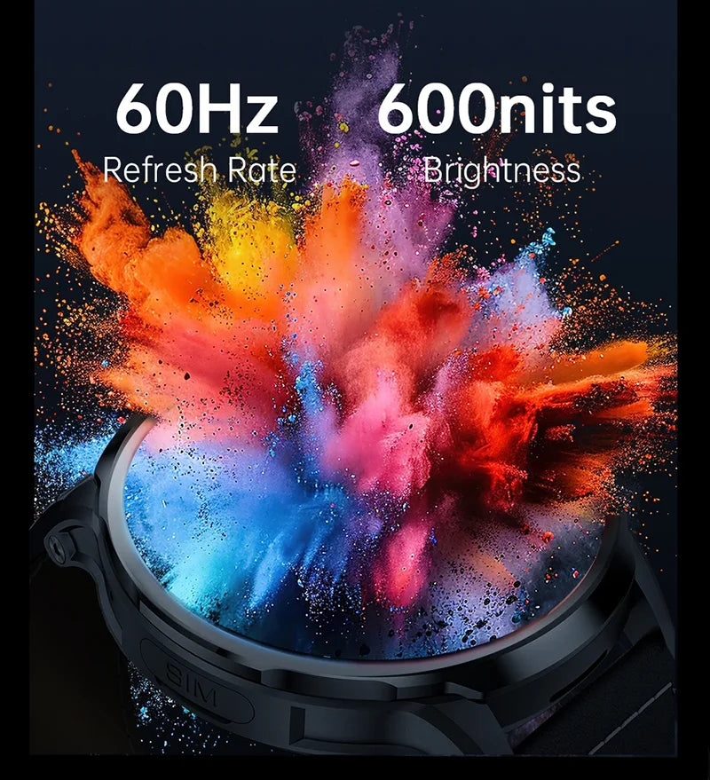 Smart Watch X 1.9'' Display IP67 Washable 2MP Camera 4G Android Watch