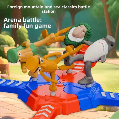 Italian Brainrot Tung Tung Tung Sahur Multiplayer Battle Toy Parent Child Interaction Arena Competition Christmas Gift!@!