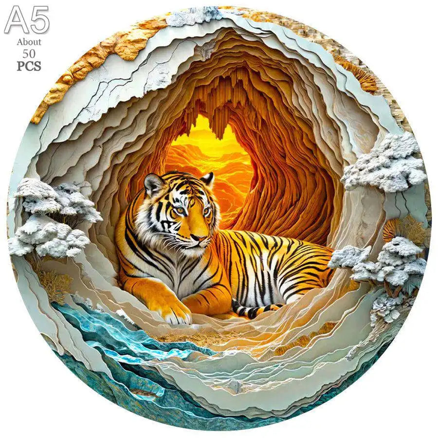 Populal Cat Jigsaw Wooden Puzzle Children'S Puzzle Gifts Unique Family Puzzle Games Intelligent Wooden Diy Crafts Games Puzzles