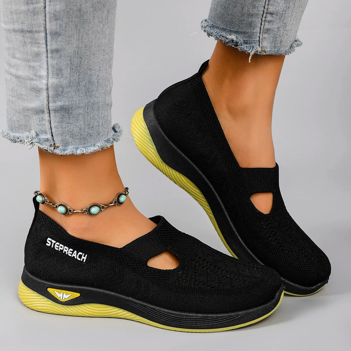 Women's summer breathable mesh flat shoes women's shoes casual sneakers shoes, clearance free shipping