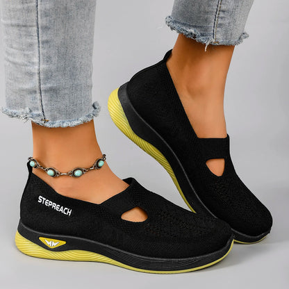 Women's summer breathable mesh flat shoes women's shoes casual sneakers shoes, clearance free shipping