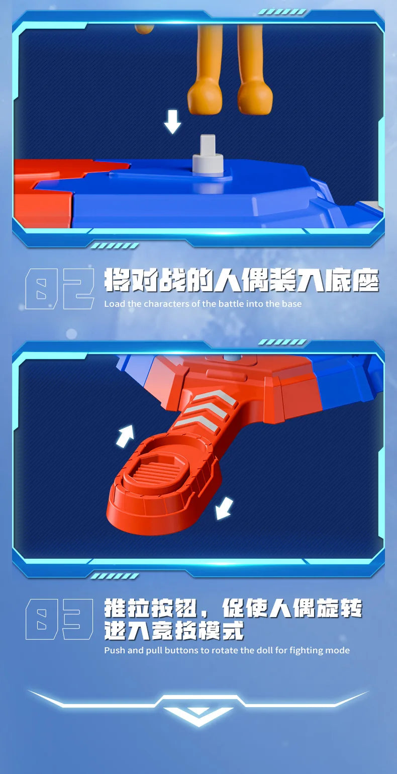 New AI Shanhaijing Wooden Stick Multiplayer Battle Toy Gift Parent Child Interaction Arena Competition Christmas Gift