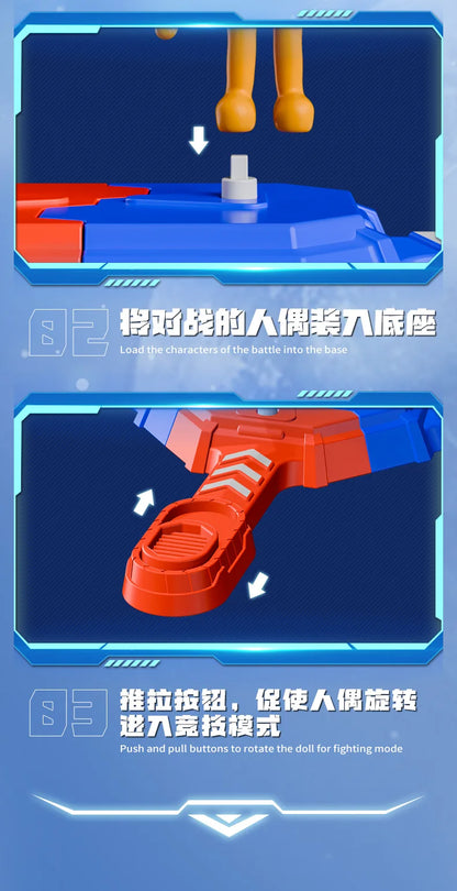 New AI Shanhaijing Wooden Stick Multiplayer Battle Toy Gift Parent Child Interaction Arena Competition Christmas Gift