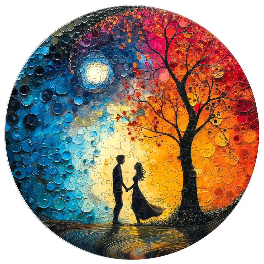 Populal Cat Jigsaw Wooden Puzzle Children'S Puzzle Gifts Unique Family Puzzle Games Intelligent Wooden Diy Crafts Games Puzzles