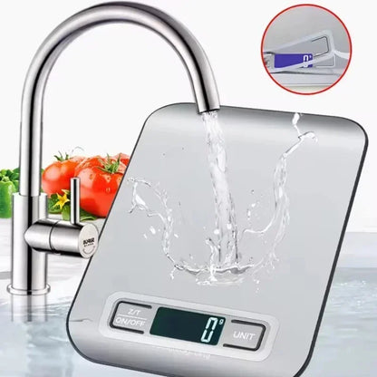 1pc 10KG LCD Digital Display Electronic Scale Household Kitchen Scale Food Baking Scale 22bl Personal Table Scale Weight Scale