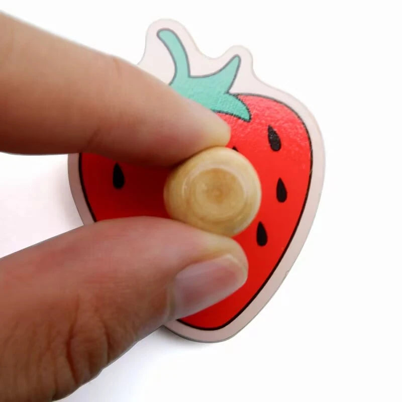 Kids Montessori 3D Wooden Puzzle Hands Grab Child Puzzle Educational Learning Toys Baby Games Puzzles For Kids 1 2 3 Years Old