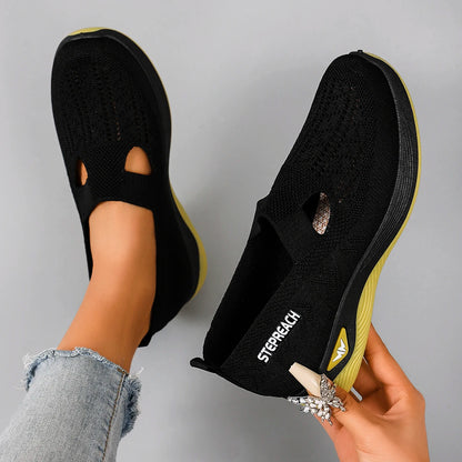 Women's summer breathable mesh flat shoes women's shoes casual sneakers shoes, clearance free shipping