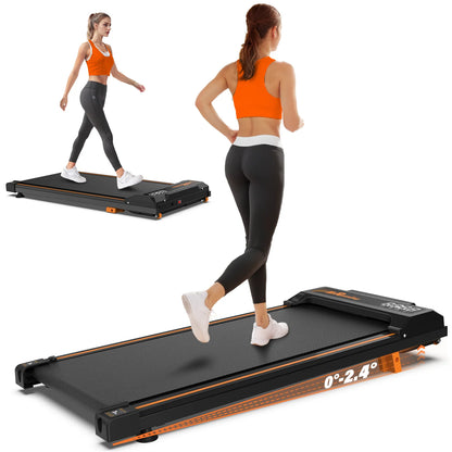 Durable 265lbs  Home Gym Use Walking Pad Treadmill Foldable Portable Underdesk Sofa Mini Fitness Machine Treadmill