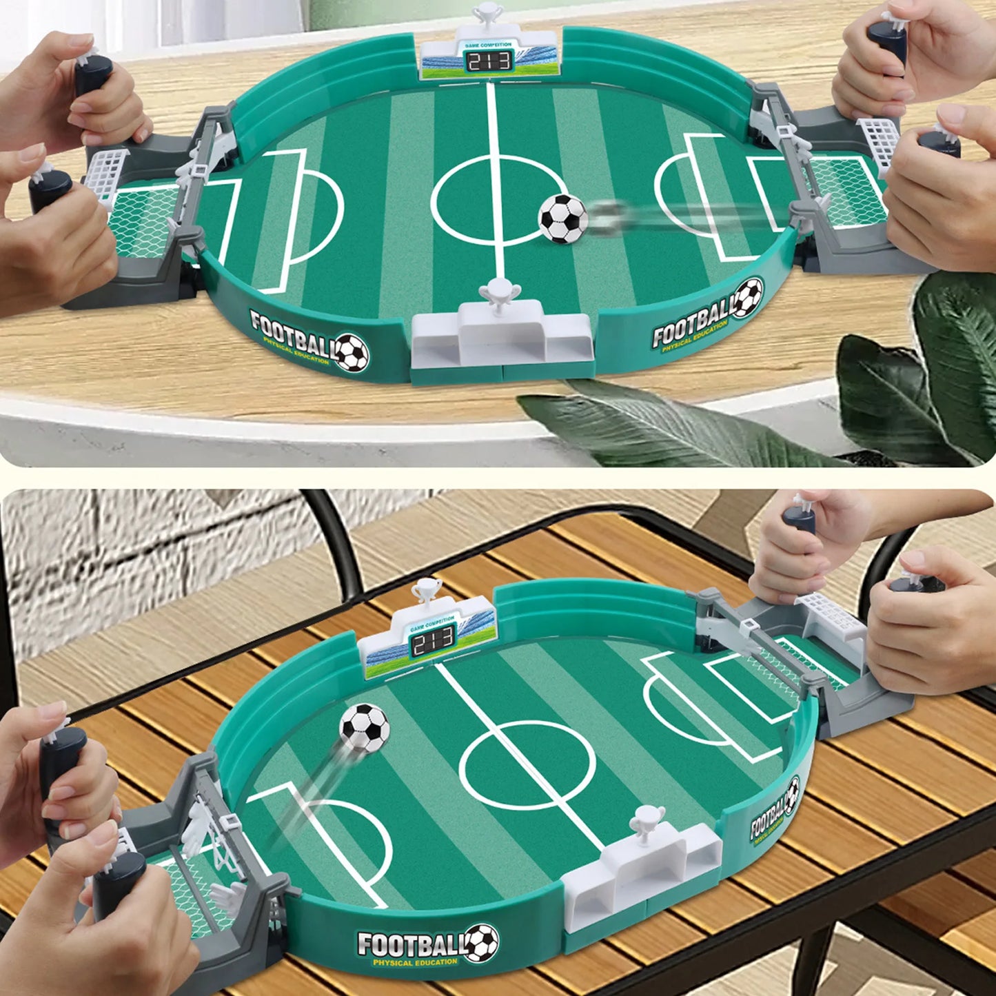 Table Football Game, Two-Person Football Game Table Game, Parent-Child Interactive Puzzle Game Table Football, Tabletop Soccer