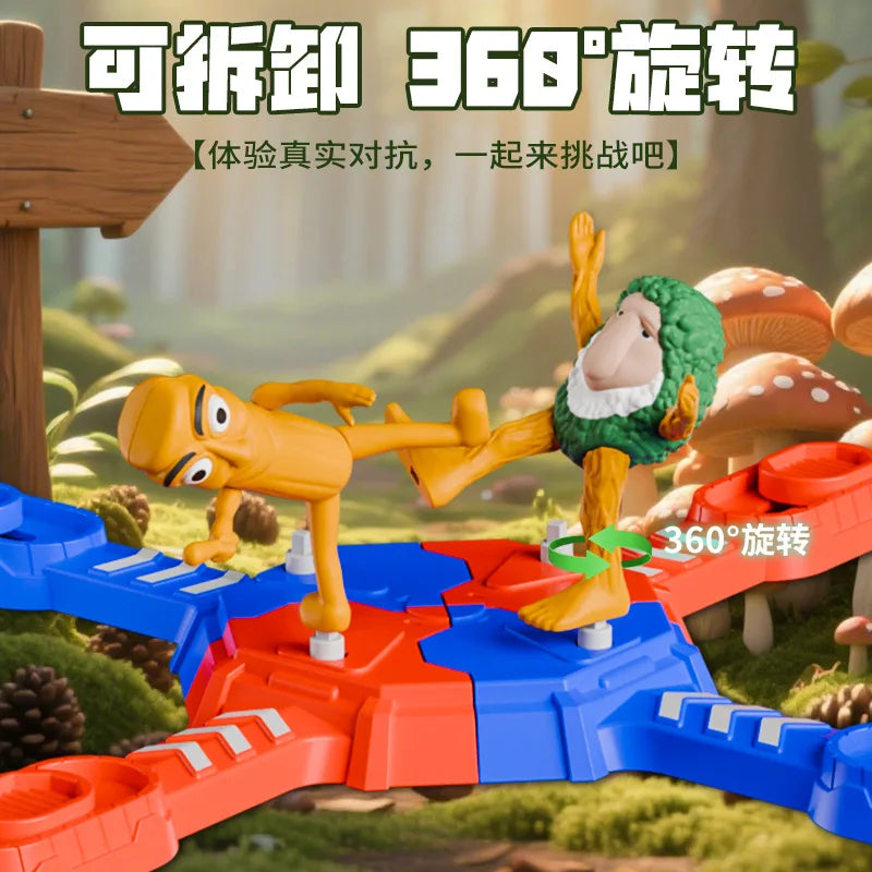 New AI Shanhaijing Wooden Stick Multiplayer Battle Toy Gift Parent Child Interaction Arena Competition Christmas Gift