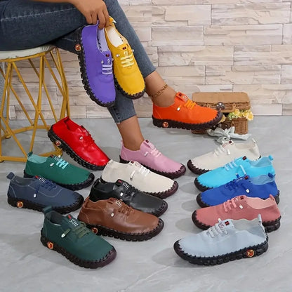 Women Sneakers National Tide Designer Mom Shoes for Women New Thick Bottom Fashion Sneakers Women Comfortable Outdoor Loafers