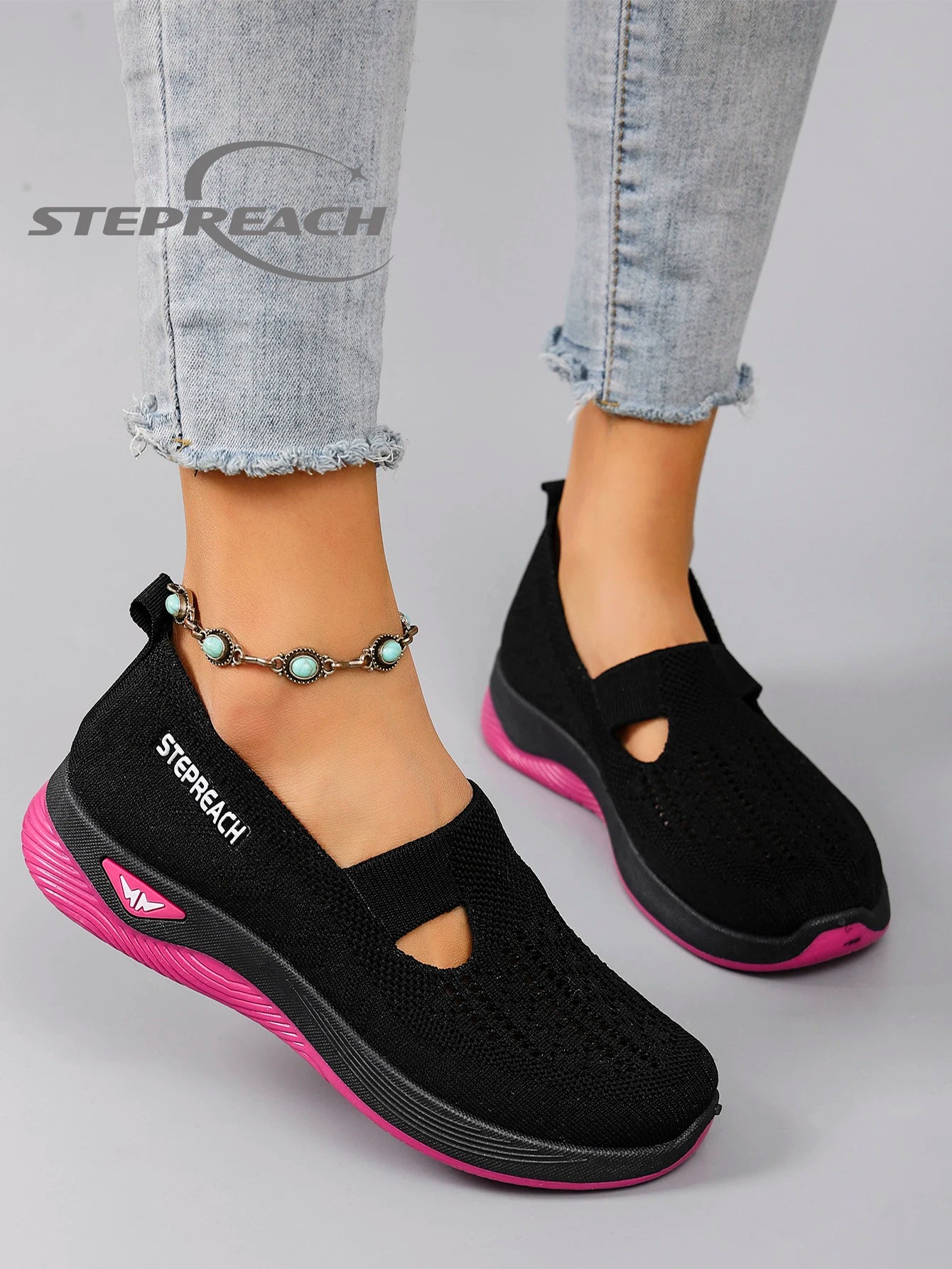 Women's summer breathable mesh flat shoes women's shoes casual sneakers shoes, clearance free shipping