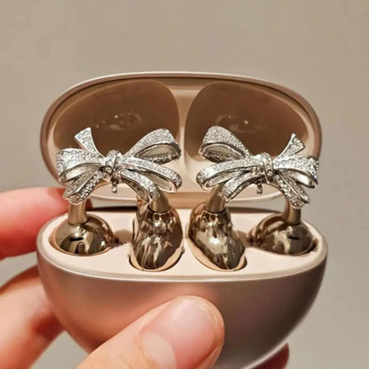 1PC DIY Headphone Diameter Buckle Zircon Decorative Headphone Decoration Clip Removeable Easy to Install Earbud Accessories