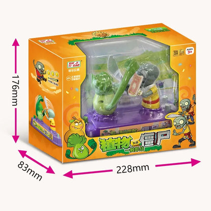 Plants Vs Zombies Bonk Choy Competitive Battle Toy Two-player Game Bonk Choy Vs Zombies Parent-child Interactive Children's Gift