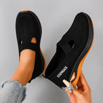 Women's summer breathable mesh flat shoes women's shoes casual sneakers shoes, clearance free shipping