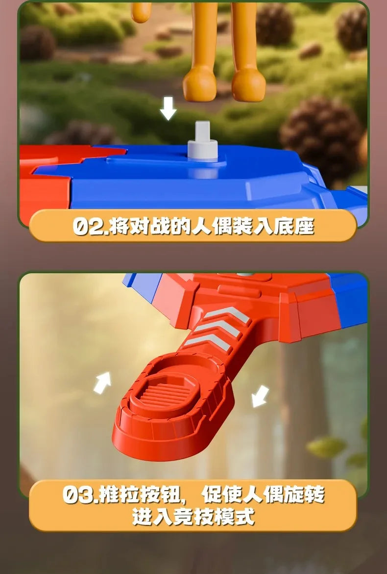 Italian Brainrot Tung Tung Tung Sahur Multiplayer Battle Toy Parent Child Interaction Arena Competition Christmas Gift!@!