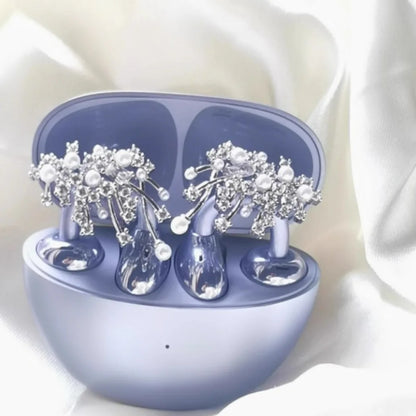 1PC DIY Headphone Diameter Buckle Zircon Decorative Headphone Decoration Clip Removeable Easy to Install Earbud Accessories