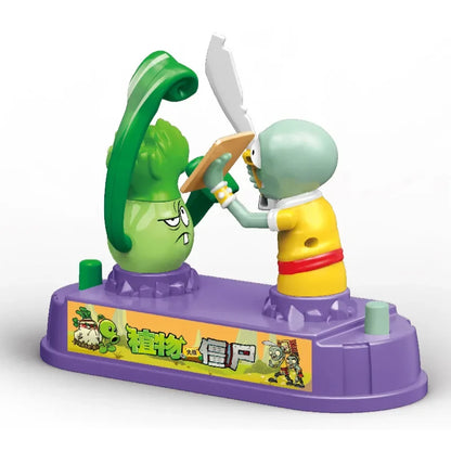 Plants Vs Zombies Bonk Choy Competitive Battle Toy Two-player Game Bonk Choy Vs Zombies Parent-child Interactive Children's Gift