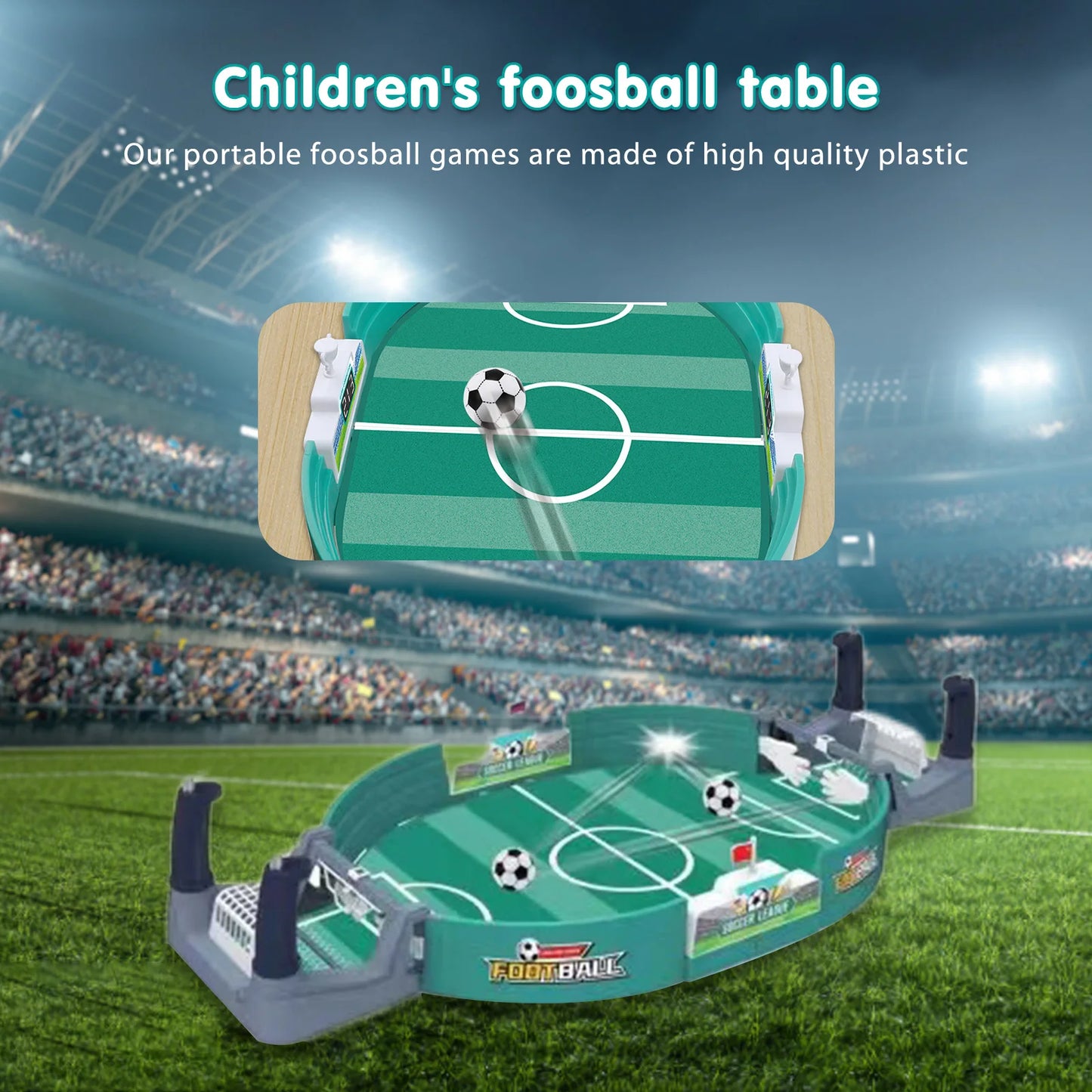 Table Football Game, Two-Person Football Game Table Game, Parent-Child Interactive Puzzle Game Table Football, Tabletop Soccer
