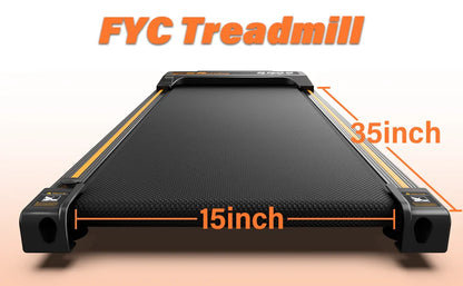 Durable 265lbs  Home Gym Use Walking Pad Treadmill Foldable Portable Underdesk Sofa Mini Fitness Machine Treadmill