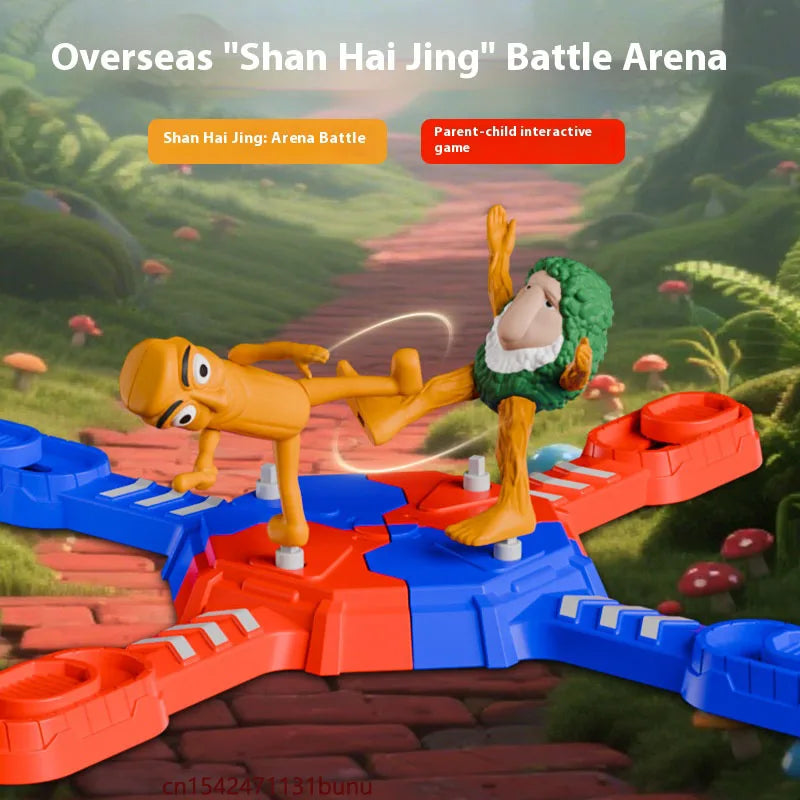 New AI Shanhaijing Wooden Stick Multiplayer Battle Toy Gift Parent Child Interaction Arena Competition Christmas Gift