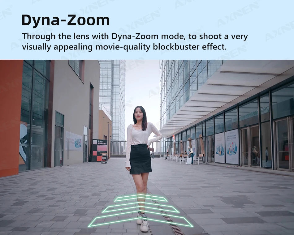 HQ6 3-Axis Handheld Gimbal Mobile Phone Shooting Stabilizer with Fill Light, Zoom, Face Tracking, Animal Following for Cellphone