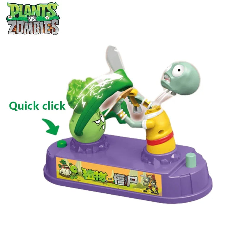 Plants Vs Zombies Bonk Choy Competitive Battle Toy Two-player Game Bonk Choy Vs Zombies Parent-child Interactive Children's Gift