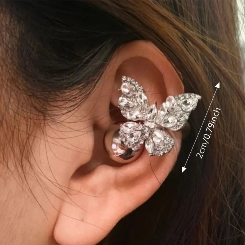 1PC DIY Headphone Diameter Buckle Zircon Decorative Headphone Decoration Clip Removeable Easy to Install Earbud Accessories