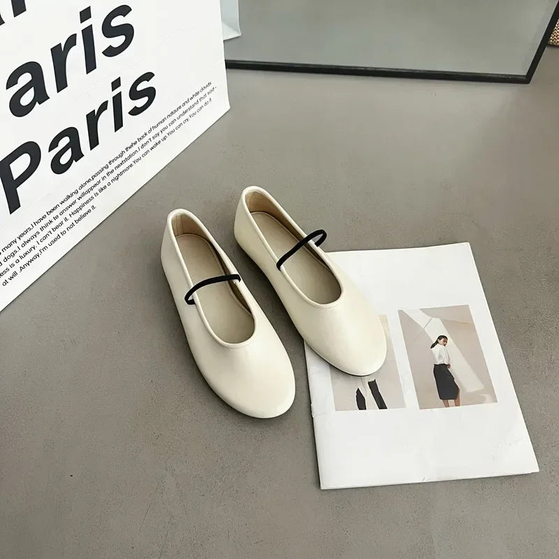 Designers Woman Flats Shoes Fashion Shallow Slip on Women Soft Sole Ballet Shoes Ladies Casual Outdoor Ballerina Shoe