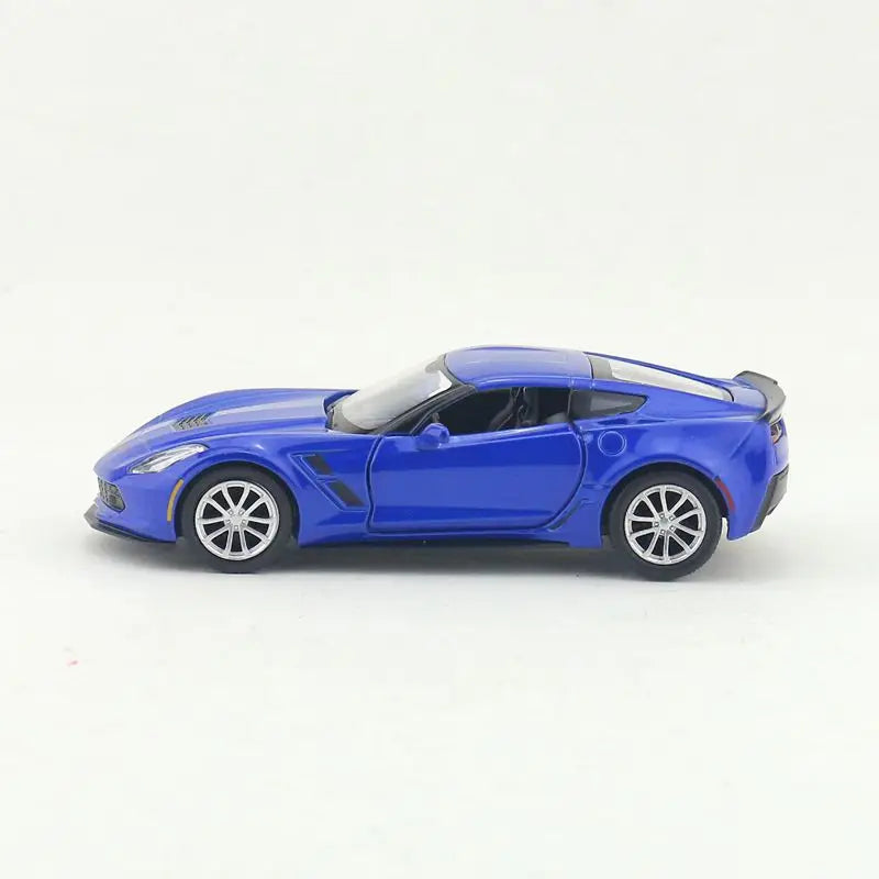 1:36 Chevrolet Corvette C7 Scale Metal Diecast Replica Home Office Miniature Art Vehicle Decoration Kid Boy Toy X72