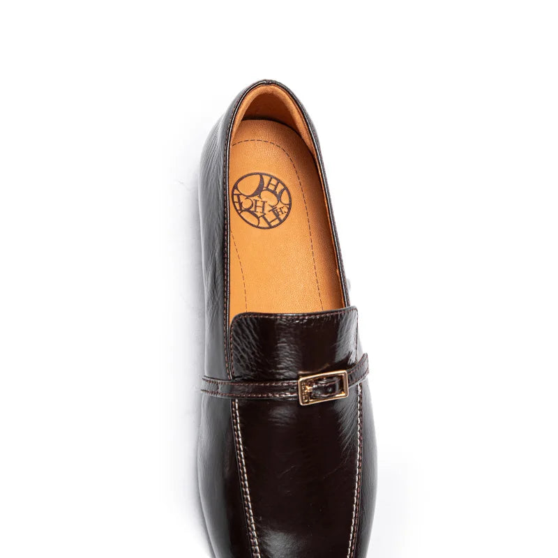 CHCH Women's Flat Shoes 2024 Autumn New Beige Brand Cow Leather Business Women's Leather Shoes