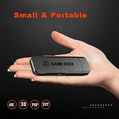 2024 NEW GD10 X2 Pro 4K HD Video Game Console 2.4G Double rechargeable Wireless Controller For 64GB 128G and 256G 58000 Games