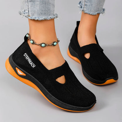 Women's summer breathable mesh flat shoes women's shoes casual sneakers shoes, clearance free shipping
