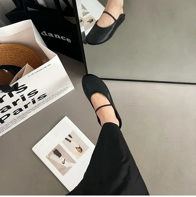 Designers Woman Flats Shoes Fashion Shallow Slip on Women Soft Sole Ballet Shoes Ladies Casual Outdoor Ballerina Shoe