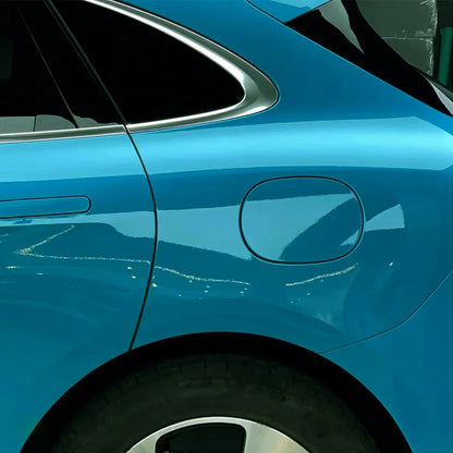 Car Sticker Bubble Free Vinyl Film Ultra Gloss Miami Blue PET Auto DIY Decal Vehicle Body Self Adhesive Sticker Car Accessories