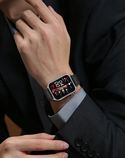 2025New 650nm Laser Conditioning Sapphire Glass Smart Watch Men ECG Heart Rate Micro Physical Exam Health Smartwatch Temperature