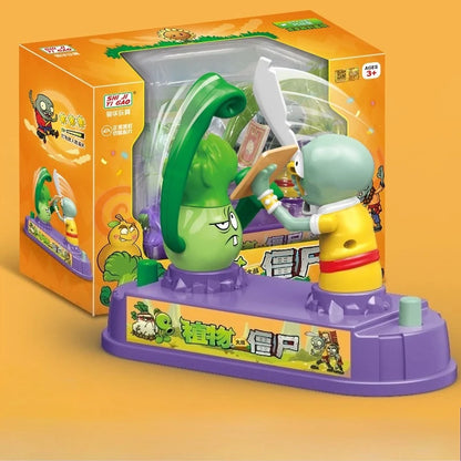 Plants Vs Zombies Bonk Choy Competitive Battle Toy Two-player Game Bonk Choy Vs Zombies Parent-child Interactive Children's Gift