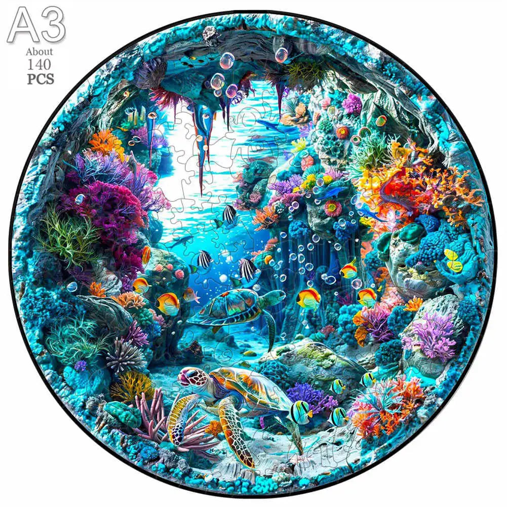 Populal Cat Jigsaw Wooden Puzzle Children'S Puzzle Gifts Unique Family Puzzle Games Intelligent Wooden Diy Crafts Games Puzzles